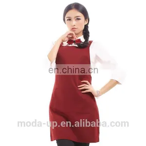 Plain Cotton Vest Apron for Women thumbnail-2
