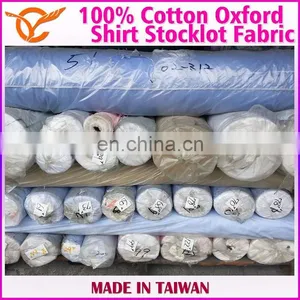 Taiwan New Product Wrinkle Free Oxford Shirt Stocklot Fabric thumbnail-3