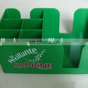 Plastic PS Decorative Bar Caddy Napkin Straw Holder With Custom CMYK Full Color Printing thumbnail-6