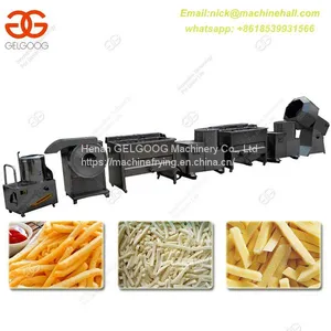 Small Scale Potato Chips Making Machine|Automatic Potato Chips Production Line|Easy Operate French Fries Making Machine thumbnail-2