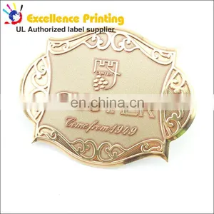 Professional OEM Supply Customized Aluminum Metal Sticker thumbnail-5