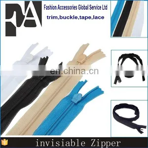 Invisible Zippers Nylon Closed Open Ended Zip Dress Upholstery Craft For Clothes Sewing Pillow Accessory thumbnail-1