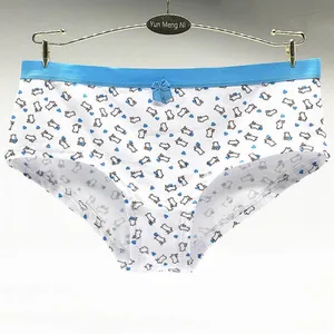 Yun Meng Ni Sexy Underwear Fancy Cartoon Print Girls Briefs Good Elasticity Colorful Waistband Sexy Cotton Panty thumbnail-5