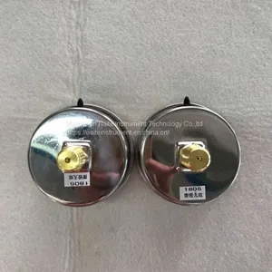 63mm 1.6Mpa Crimped Ring Back Connection Stainless Steel Pressure Gauge thumbnail-2