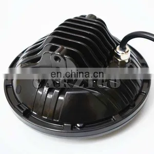 Czg-775 Assembly Conversion Kit Housing Black Projector 7 Inch 75w Led Round Headlight for Universal Cars for Harley Motorcycles thumbnail-5