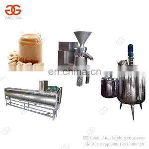 Hot Sale Automatic Continuous Groundnut Peanut Butter Making Machine Hummus Sauce Sesame Tahini Production Line thumbnail-3