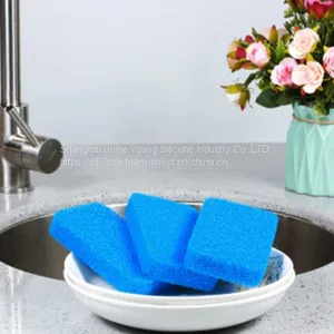 2020 Hot Sale Custom Clean Sponge Clear Kitchen Silicone Sponge Rubber Ball thumbnail-5
