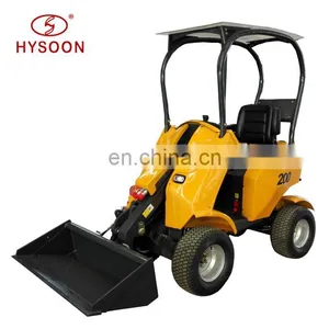 CE Approved Articulated Mini Front End Loader for Sale thumbnail-6