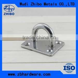 316 Stainless Steel Round Eye Plates With Welded Ring thumbnail-2