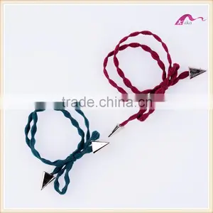 Lasted Elastic Rubber Band For Girls Hair Band Designs With Bow thumbnail-1
