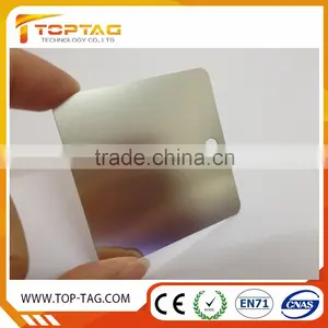 Custom Laser Engraved Cut Metal Business Card Quality Choice thumbnail-1