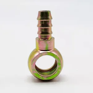 SYD-1164 Metric DIN7622 Hose Fitting Hydraulic Connector M16X11.3mm Ball Head Banjo Bolt Fitting thumbnail-1