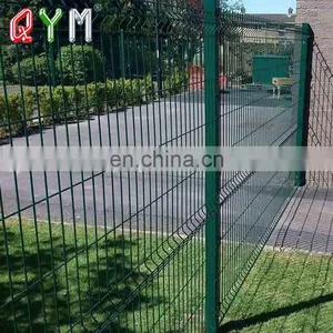 Welded Wire Mesh Fence Panels In 12 Gauge 3d Curved Panel Fence thumbnail-4