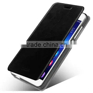 MOFi Case Funda Celular Housing for Huawei G628, Phone Handset Coque Leather Flip Back Cover for Huawei Ascend G628 thumbnail-3