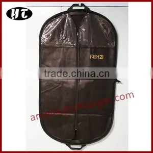 Garments Suits Bag Non Woven Suit Bags With Transparent PVC thumbnail-1