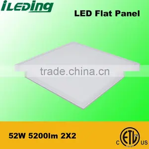 DLC Listed 100-277V 3000K 4000K 5000K 52W LED Panel Light thumbnail-1