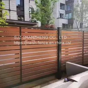 Aluminum Horizontal Slat Fence thumbnail-3