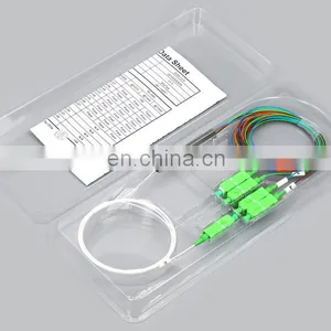 SC APC UPC Mini PLC Optical Splitter G657A 1*2/1*4/1*8/1*16/1*32/1*64 Plc Splitter thumbnail-4