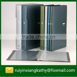 Hard Cover Wholesale Plastic Display Book thumbnail-1
