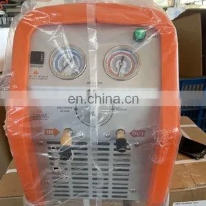RR500 Machine portatif d'autoreprise et de recyclage de réfrigérant pour climatisation automobile Cylindre de récupération de réfrigérant R32 Machine de récupération pour HVAC thumbnail-2
