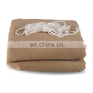 Beige Color 3.6M*3.6M*3.6M 180gsm 95% Sun Shade Sail thumbnail-3