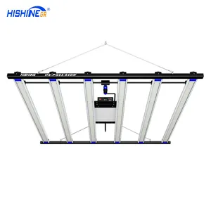 Professional Factory Hishine PG02 Sunlight Full Spectrum Planting 600W LED Grow Lights thumbnail-4