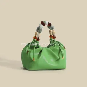 2023 New Arrival Cloud Shape Handbag Soft Leather Lady's Handbag thumbnail-1