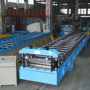 Metal Corrugated Roofing Sheets Making Machine thumbnail-2