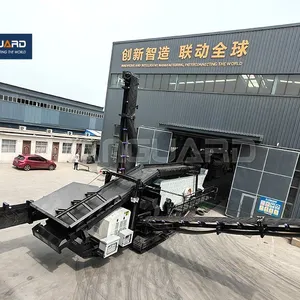 Round Vibrating Screen Crawler Type Mobile Gyratory Vibrating Screening Plant For Sale thumbnail-3