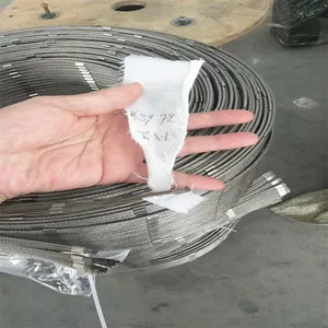 Protective Hand-woven Rope Mesh, Balcony Stainless Steel Hand-woven Mesh thumbnail-1