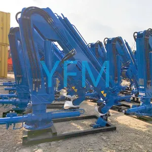 Capacity Remotely Controlled Electric-Powered Offshore Lifting and Handling Crane CCS Lr API 2c ABS thumbnail-1