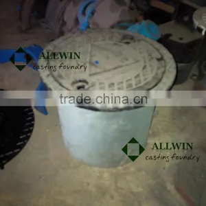 Ductile Iron Monitor Well Manhole With Skirt thumbnail-1