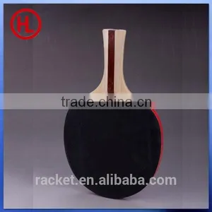 Promotional Desktop Poplar Wooden Ping Pong Table Tennis Racket Set With 3 Table Tennis Balls Wholesale thumbnail-4