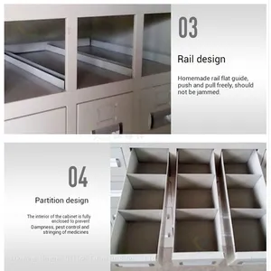 China Supplier Herb Cabinet With Easy-to-Access Drawers for Sale | Perfect for Professional Herbal Medicine Storage thumbnail-3
