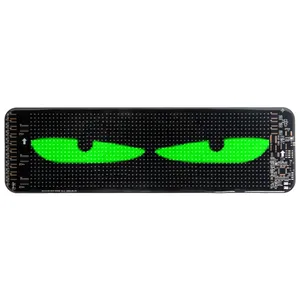 LED Pixel Soft Display Pattern Animation Mobile APP Control Flexible USB Car Screen DIY Text Wireless Lan Connection thumbnail-1