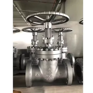 Flange Type DN100 150LB 300LB Non-Rising Stem Resilient Stem Hard Seal WCB Cast Steel Sluice Gate Valve thumbnail-4