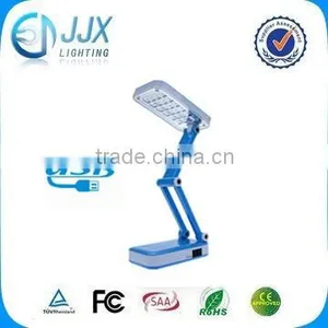 Hot Selling 2.5W 220V LED Desk Light With USB Base thumbnail-2
