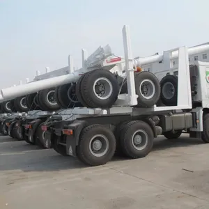 Sinotruk Howo Tractor Truck Log Transport Vehicle thumbnail-2