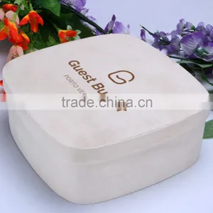 Natural Round Shape Mini Wooden Bark Box Wood Cheese Box Wholesale thumbnail-1