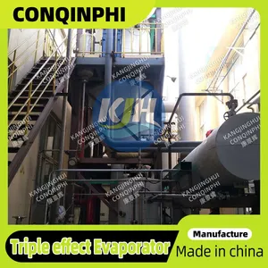 Double Four-effect Evaporator With 12-month Warranty and Technical Support thumbnail-1