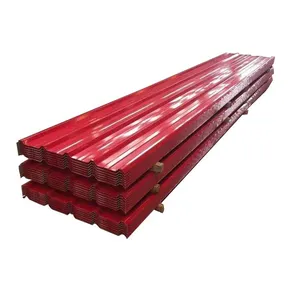 Z40 Galvanized Corrugated Roofing Sheet RAL Color GI Sheet for House thumbnail-4
