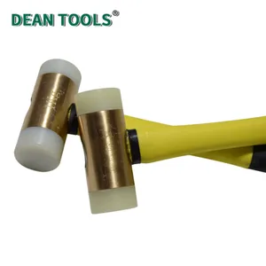 Non-Sparking Nylon Hammer,Shock Absorbing,Ergonomic Handle,Comfortable Operation thumbnail-1
