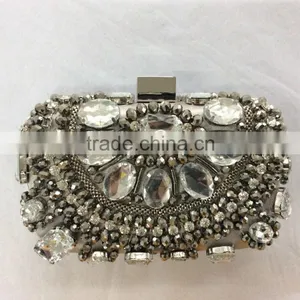 2015 New Korean Style Floral Design Evening Acrylic Bag thumbnail-1