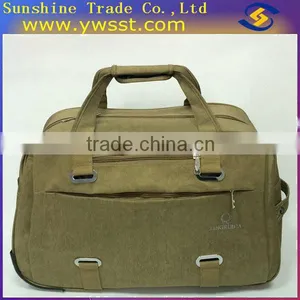 Retro-style Compass Luggage Trolley Bag(HL10) thumbnail-1