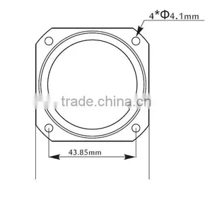 10w 20w 30w 50mm Led Optical Lens With Gasket thumbnail-3