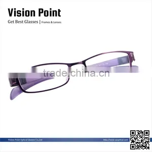 Women Fancy Eyeglasses Frames With Changeable Temples thumbnail-2