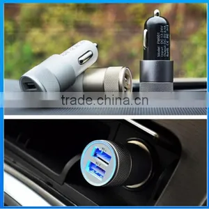 Top Selling Products 2015 5V 2.1A Dual USB Car Charger for Mobile Phone thumbnail-3