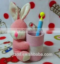 Custom Plush Brush Pot/animals Cartoon Brush Pot thumbnail-1