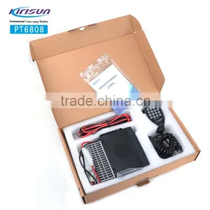 Kirisun PT6808 Professional Mobile Radio Compliant With MPT1327 Trunking System 350-390/400-450Mhz Mobile Radio thumbnail-6