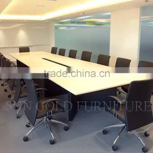 Large Wooden Melamine Conference Table for Office, Banquet (SZ-MT064) thumbnail-2
